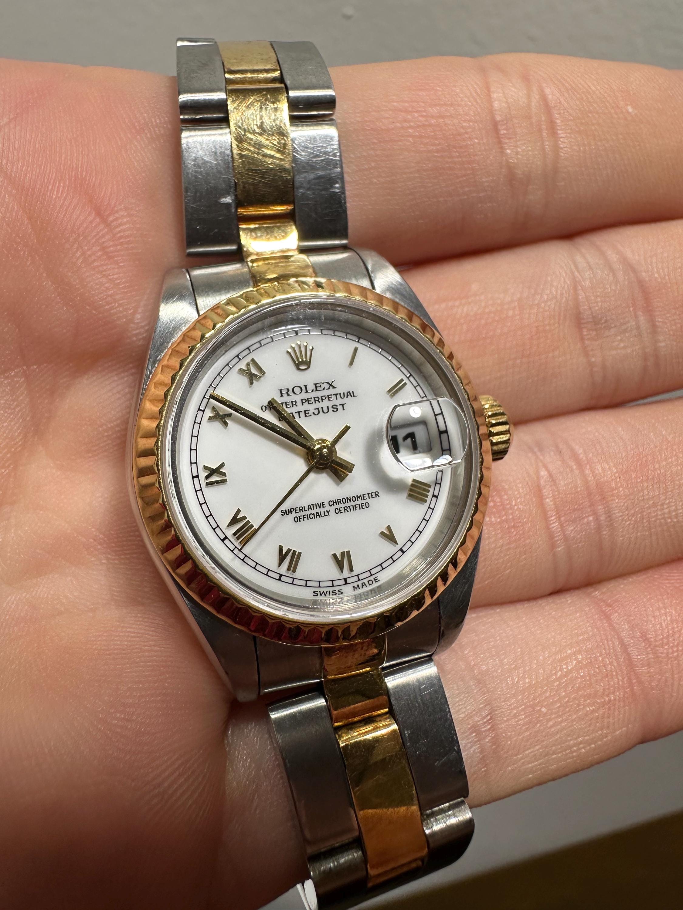 Vintage Ladies Rolex Oyster Perpetual DateJust Timepiece
