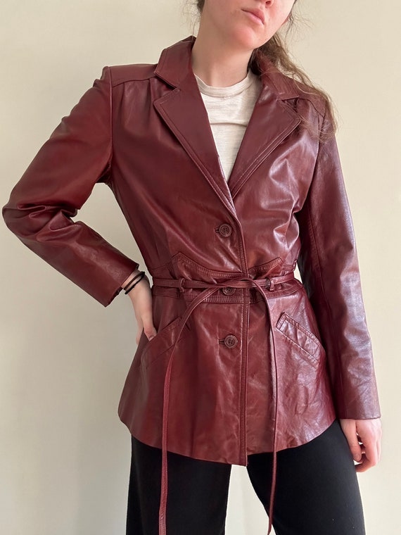 Vintage Brown Genuine Leather Jacket