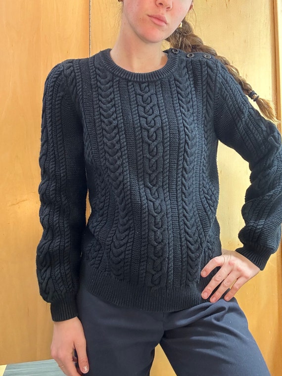 A Classic Cable Knit Sweater.. – The Blue Hydrangeas – A Petite
