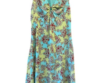 Size 6 Ann Taylor Paisley Midi Dress
