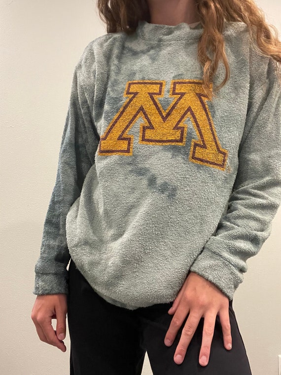 Vintage Tye-Dye Minnesota Sweater