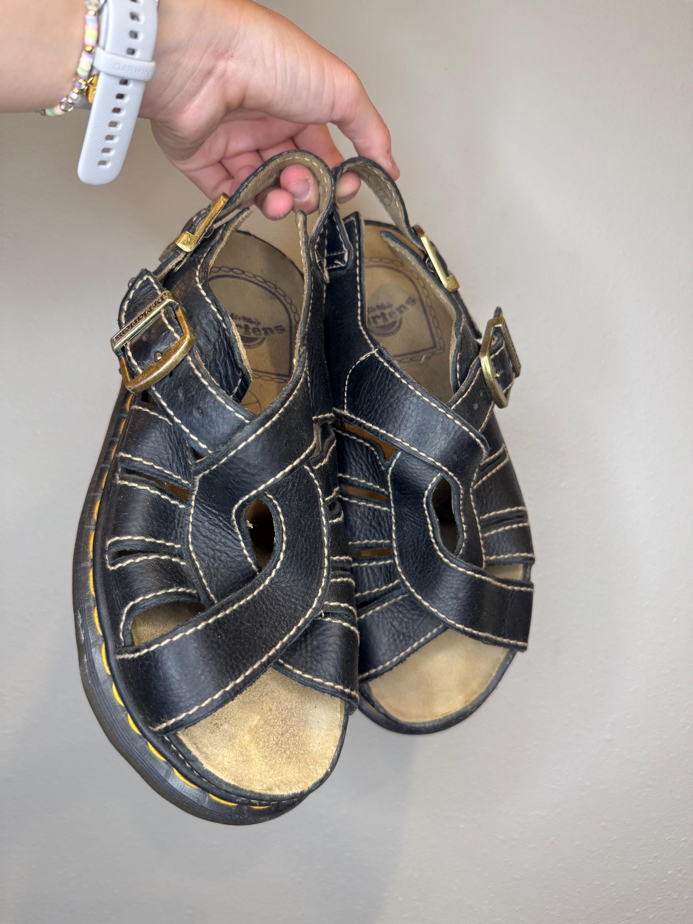 Vintage Dr Martens Fisherman Sandals - Etsy