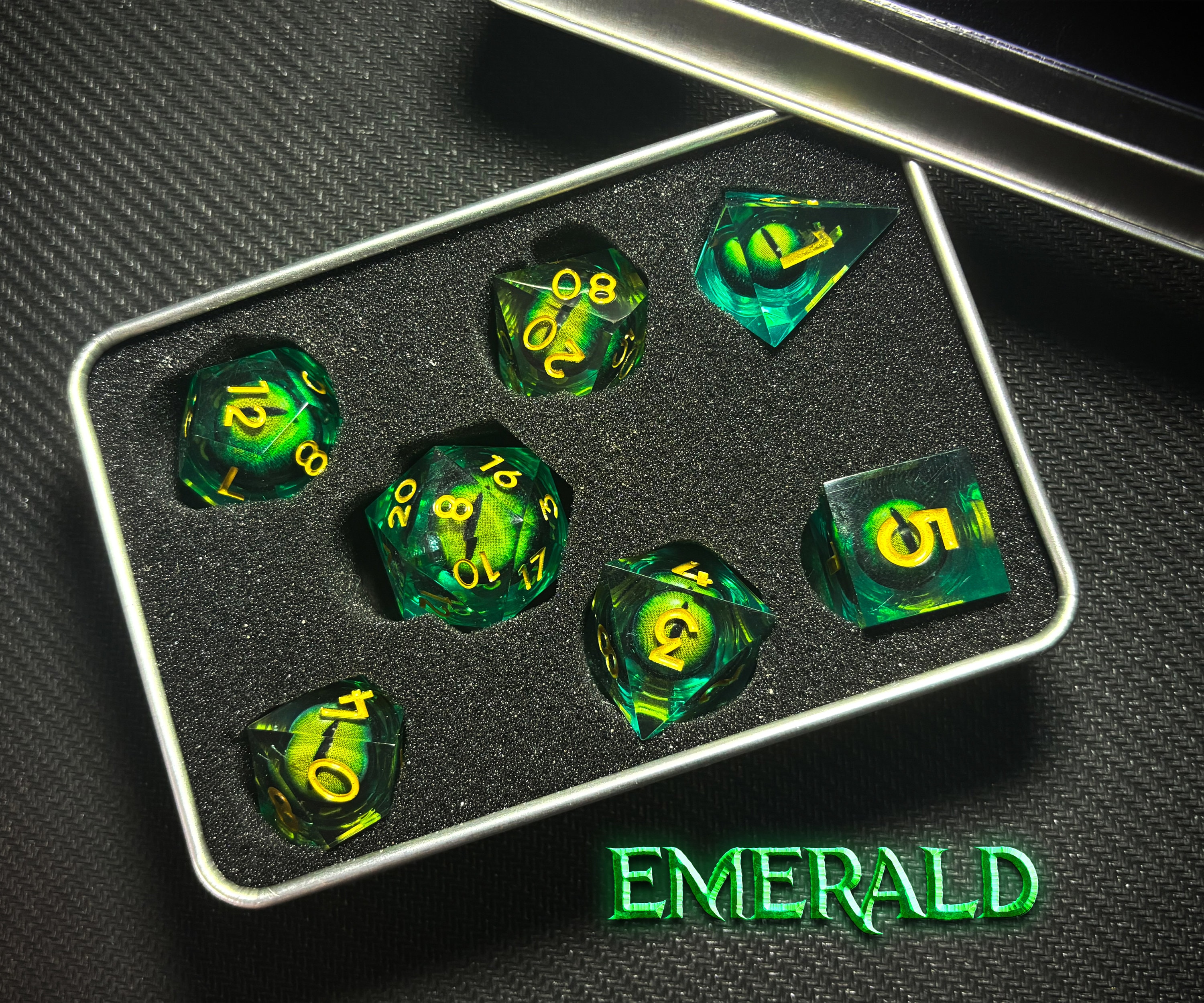 Emerald dice sale