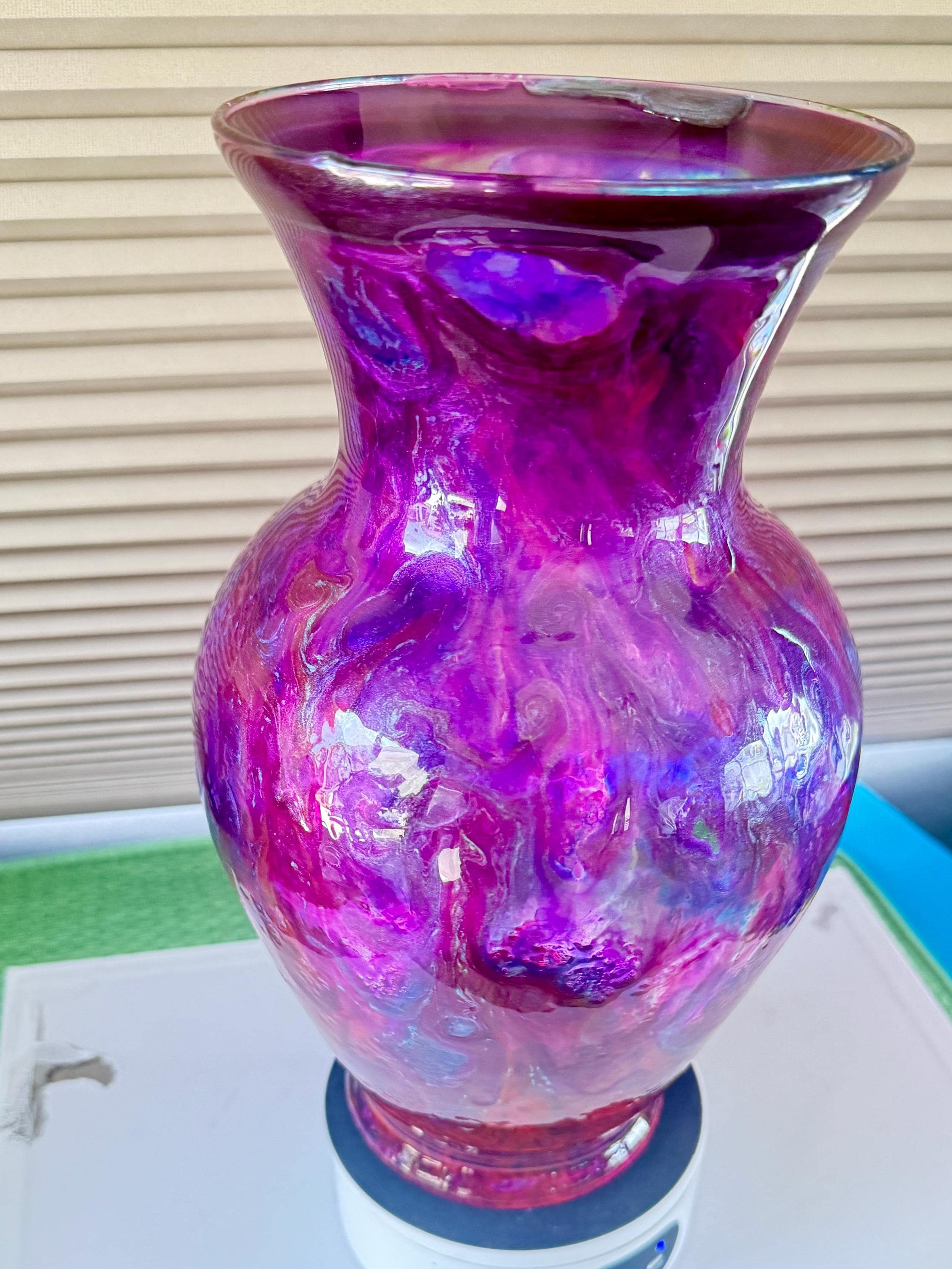 Statement Glass Flower Vase 11