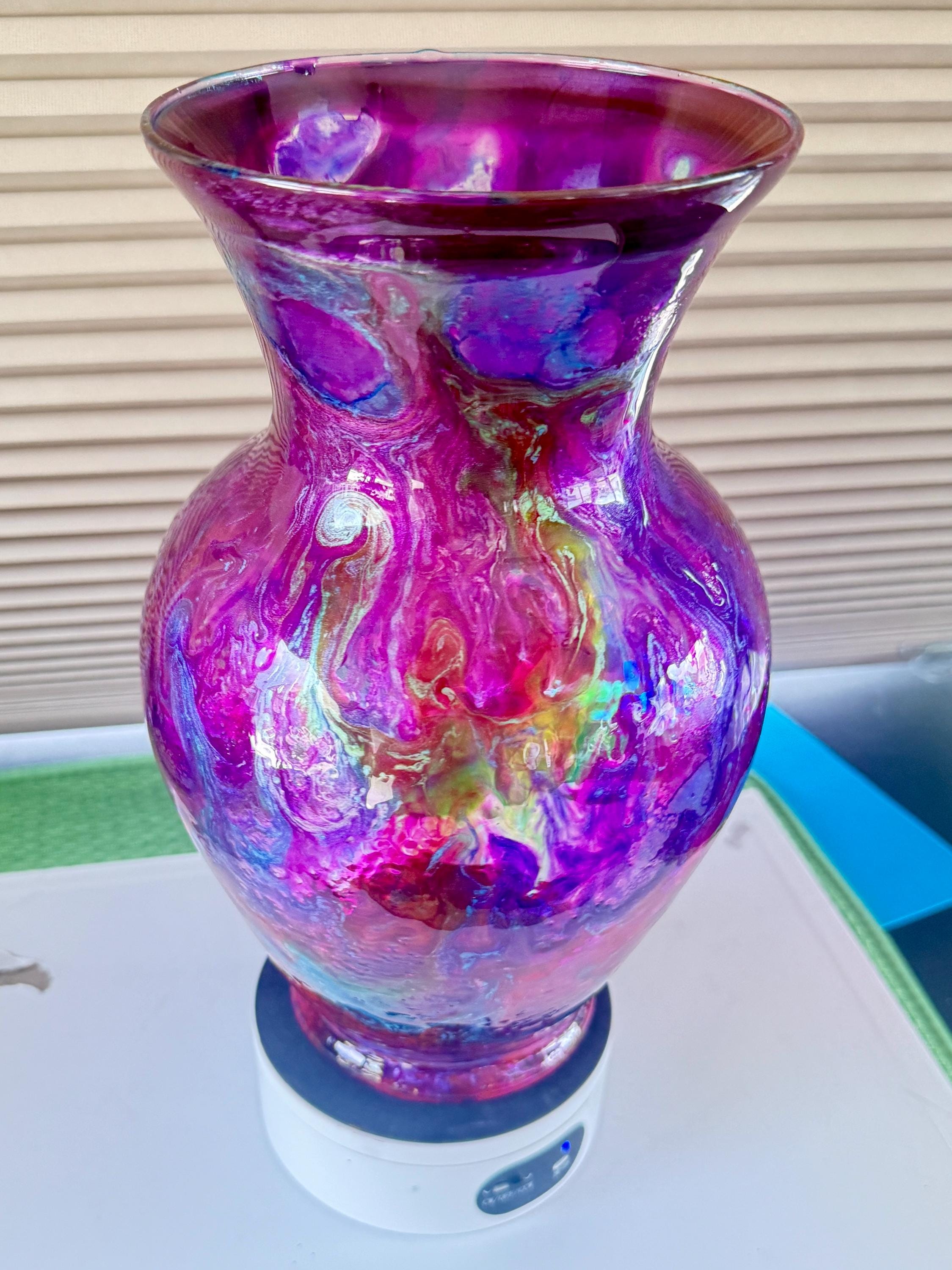 Statement Glass Flower Vase 11