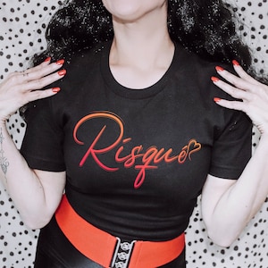 Risqué T-shirt, Adult Humor Graphic Apparel, Sexy Clothing, Custom Sex Birthday Party Gift, Naughty Party Art, QOS, Swinger Lifestyle, BBC