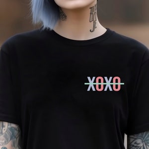 No Love T-shirt, Pastel Goth Graphic Apparel, Creepy Cute Art, Yami Kawaii Goth Birthday Party Gift, Goth Girl Clothing, Mental Health