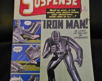 Tales of Suspense #39 facsímil 1964 reimpresión del cómic 1er Iron Man