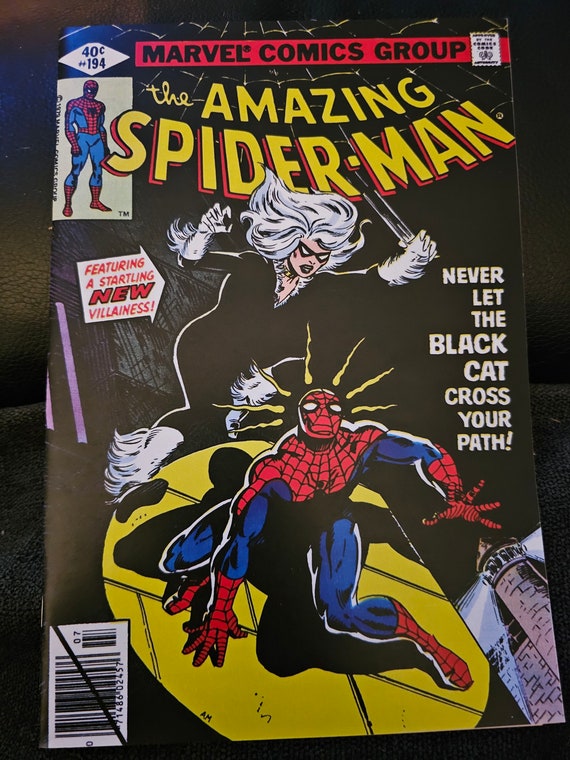 アメコミ Amazing spider man 194 初登場　スパイダーマン アメイジング スパイダーマン #194 初代ブラックキャット複製版