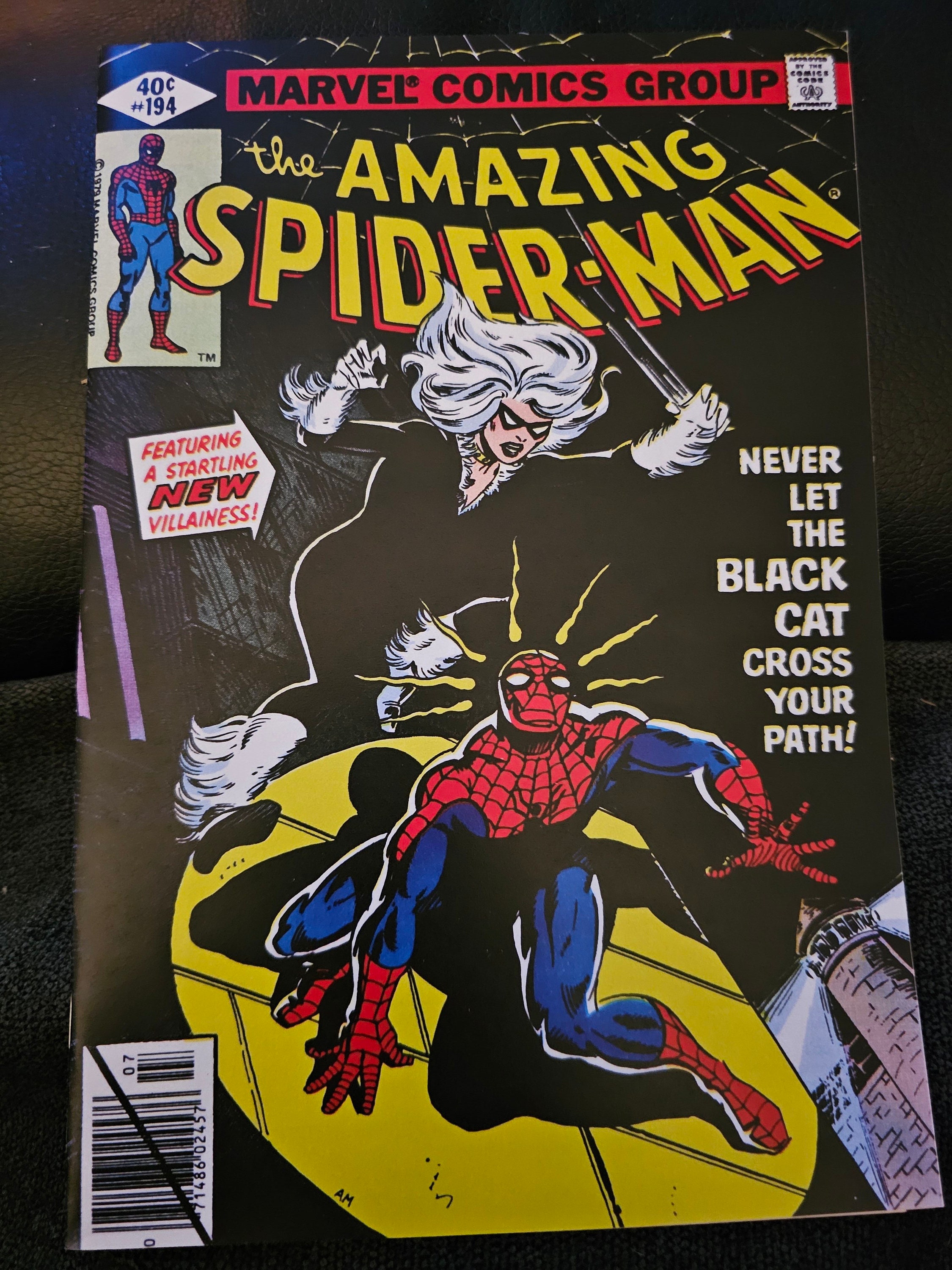 アメイジング スパイダーマン #194 初代ブラックキャット複製版