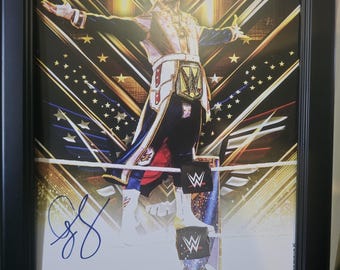 コーディ・ローズ 無敗の WWE チャンピオン 直筆サイン入り写真
