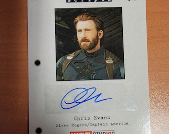 Upper Deck Chris Evans 直筆　サイン　auto Upper Deck Chris Evans 直筆 サイン auto - メルカリ