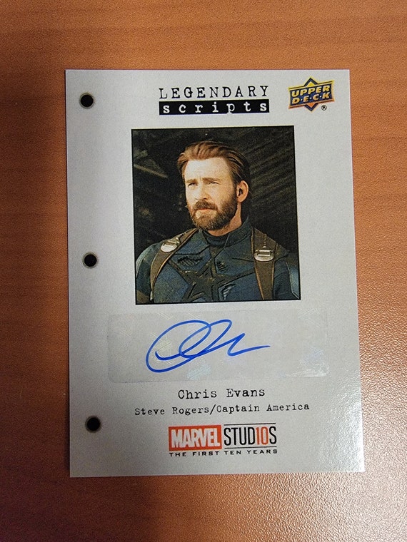 Upper Deck Chris Evans 直筆　サイン　auto Upper Deck Chris Evans 直筆 サイン auto - メルカリ