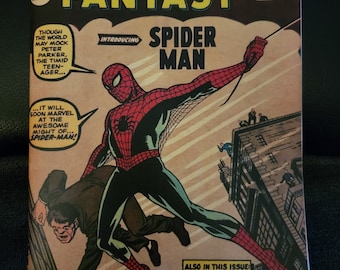 Amazing Fantasy 15 1st Spiderman facsimile reprint comic book