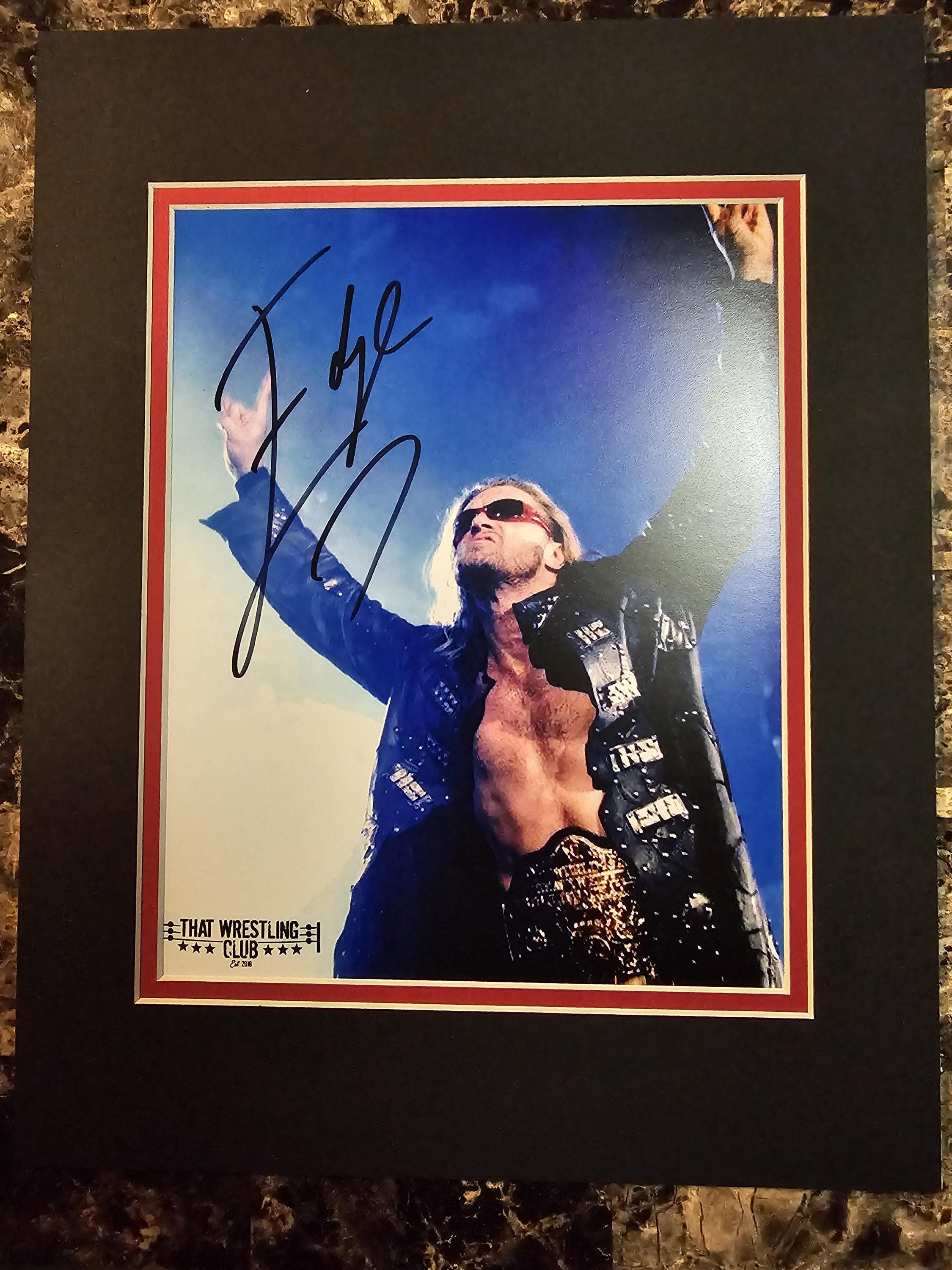 WWE EDGE エッジ 直筆サインカード AUTOGRAPH