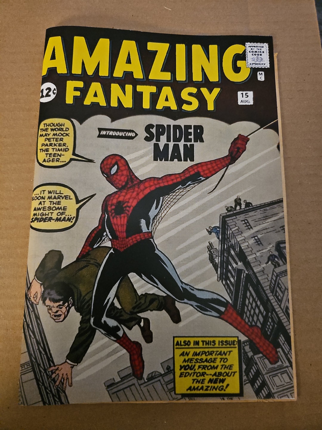 アメコミ Amazing spider man 15 初登場　スパイダーマン Amazing Spider-Man Vol 1 15 | Marvel Database | Fandom