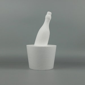Champagne Cake Topper