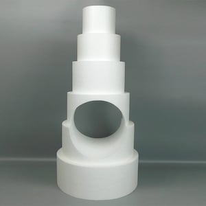 Circle-hole Cake Dummies Set