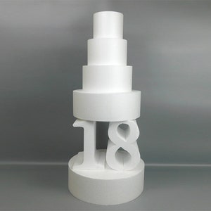 18th Birthday Cake Dummies Set