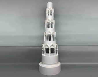 Luxury Tower Floating Cake Set