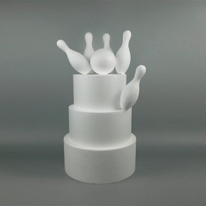 Bowling Cake Dummies Set