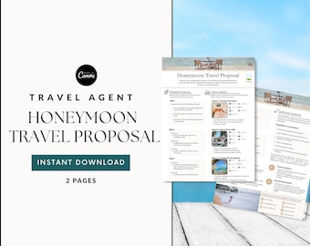 Sjabloon huwelijksreisvoorstel reisbureau Reisadviseur marketingformulieren Formulieren nieuwe klant Marketingkit kleine bedrijven te downloaden bewerkbaar