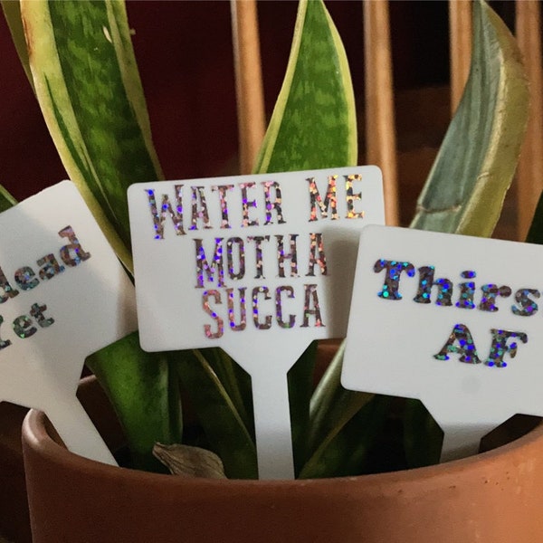 Plant Labels Etsy