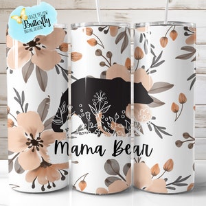 Mama Bear Tumbler NEW, Mom Cup, 20oz Tumbler, New Mom Gift, Mothers Da –  Rose Gold Retail