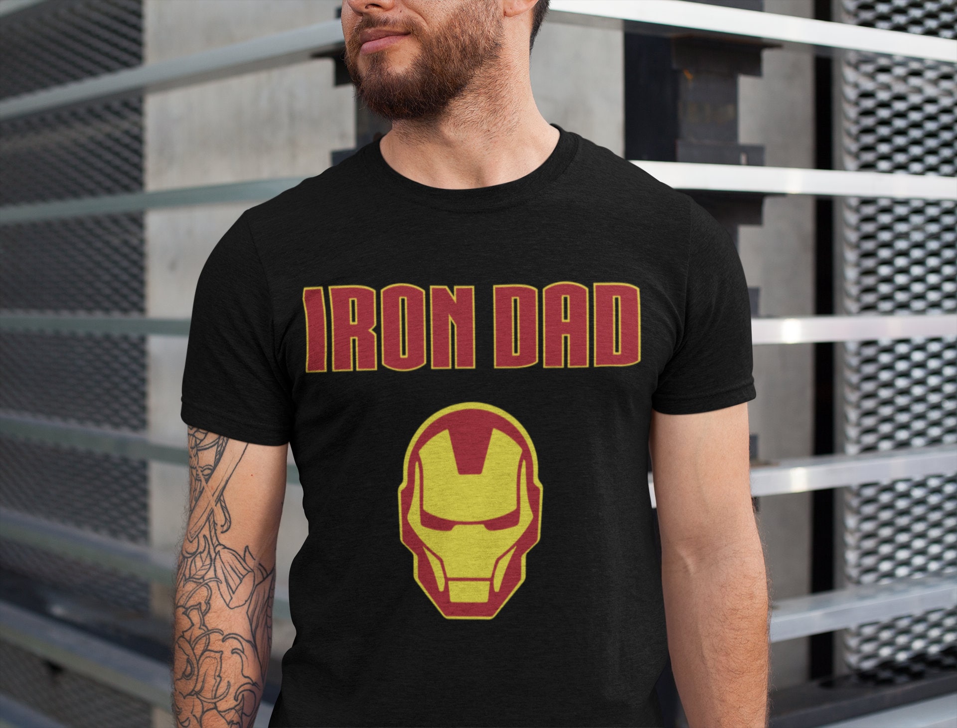 Bij zonsopgang Dodelijk routine Iron Man Shirt - Etsy