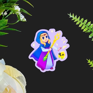 Sticker vinyle Zelda & Tri - Sticker personnage mignon The Legend of Zelda Echoes of Wisdom