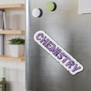 Chemistry Die-Cut Magnets