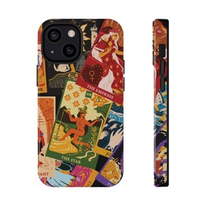 Tarot Card Impact-Resistant Case - Occult Phone Case for Iphone and Samsung Galaxy Phones