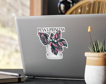 Plant Princess Pink Princess Philodendron Vinyl Decal