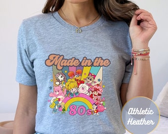 Made in the 80s Shirt Nostalgia Shirt, 80s Shirt, 80s Rainbow Shirt, Vintage Tee