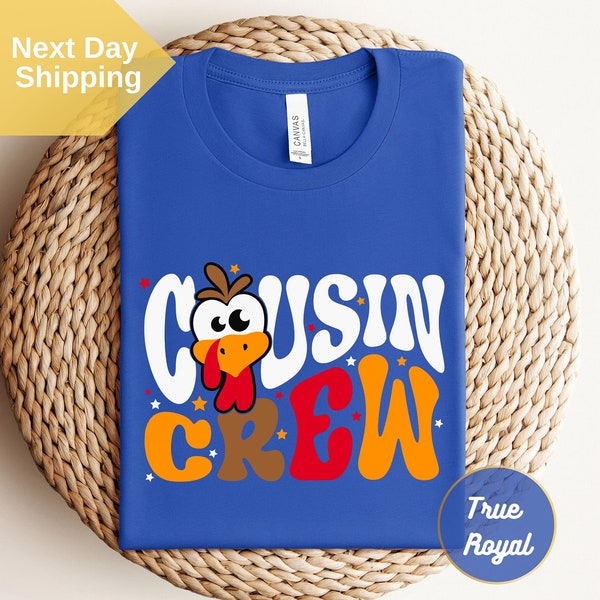 Cousin Crew Shirt, Turkey Toddler Tee, Thanksgiving Kids Shirt, Cousin Crew Gobble Shirt, Cousins Matching Shirts, Thanksgiving Family Tee