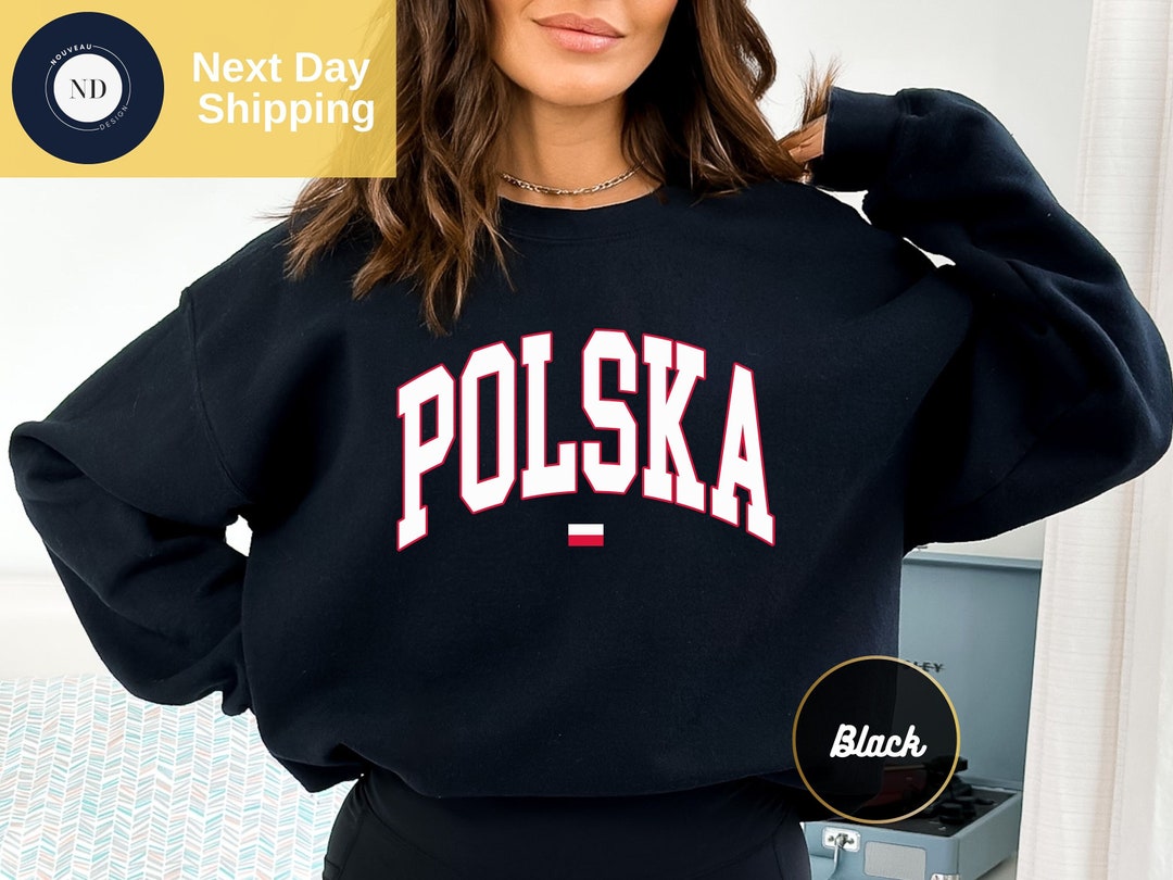 Sweat à Capuche « Very Kurwa Nice Poland » – Sweatshirt Humour Polonais, Coupe Classique, Cadeau Décalé Pour Fêtes