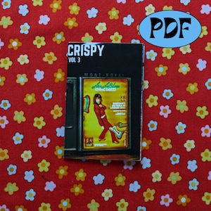 Crispy Vol. 3 | printable digital photo zine, visual perzine on young adulthood and coming of age, PDF and PNG for download
