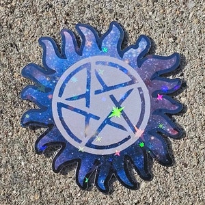 Holographic Anti Possession Vinyl Sticker