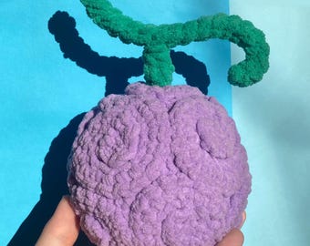 Gum gum devil fruit Luffy gomu gomu no mi one piece anime amigurumi crochet plus