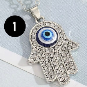 Protection pendants with necklace hand of GOD / Evil Eye
