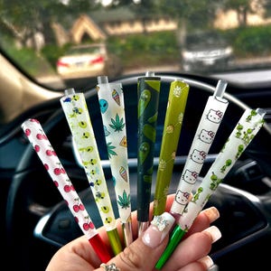 Coni prerollati in carta di riso biologica / Accessori per fumatori personalizzati / Regali per lui / Regali per lei / Accessori per fumatori femminili / Carta di riso