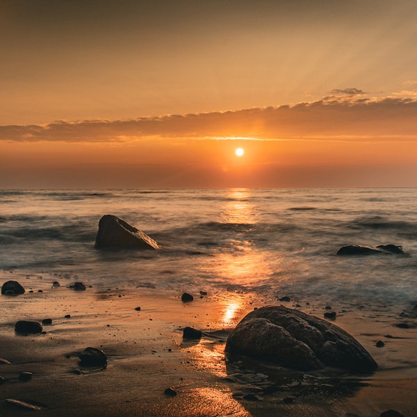 Marthas Vineyard, Moshup Beach, Sunset, Aquinnah Clifffs, Aquinnah, Fine Art, Photography, Print