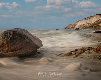 Marthas Vineyard, Moshup Beach, Aquinnah, Clifffs, Aquinnah, Fine Art Photography Print