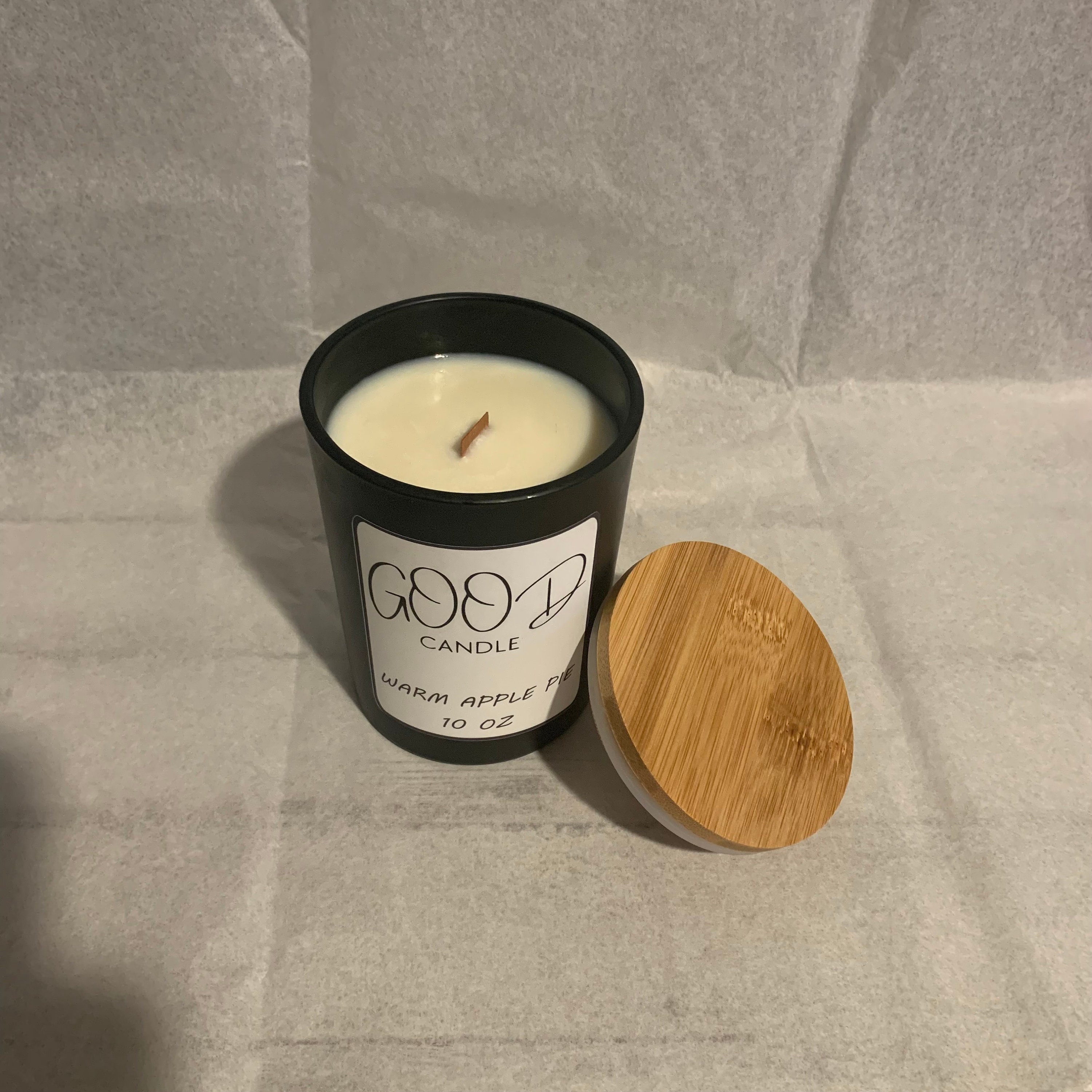 7oz Black Candle Jars with Lid Wholesale Sage Salt Candles Aromatherapy  Classcia