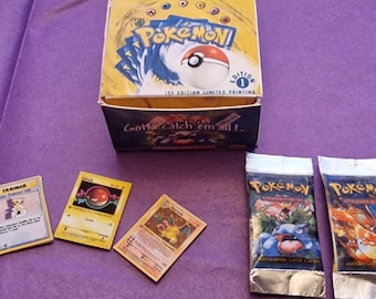 Mini Pokemon Booster Box - Etsy