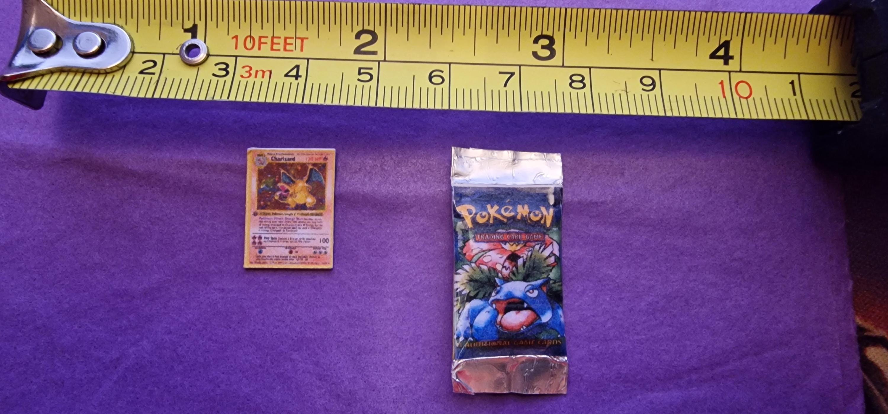 Mini Pokemon Booster Packs/ Mini Pokemon Cards (hand Made) - Etsy