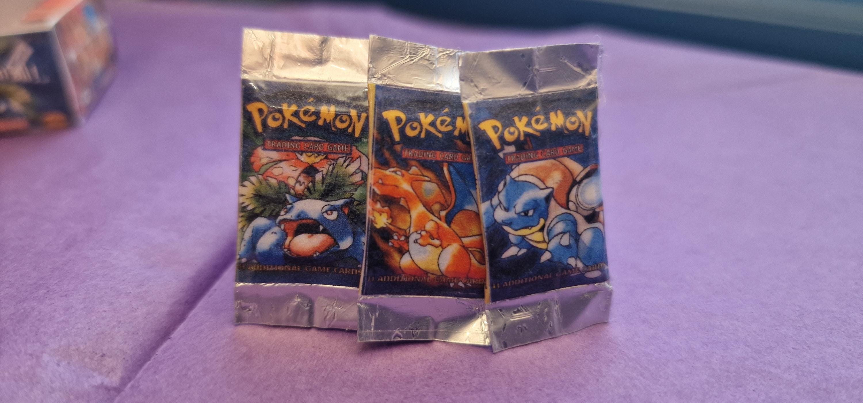 Mini Pokemon Booster Packs/ Mini Pokemon Cards (hand Made) - Etsy