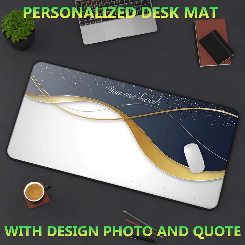Personalized Desk Mat, Unique and Mouse Pad, Customize your Design Photo and Text, Office & Home Work Decor, Florida Tampa Water Taxi image 8