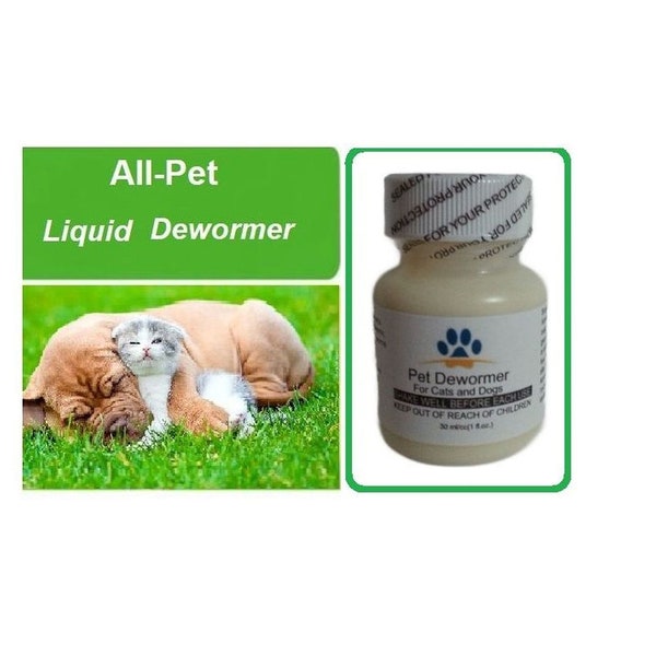 Pet Dewormer for Cats and Dogs