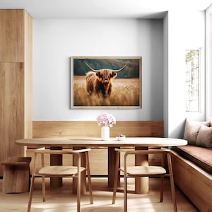 Long Haired Cattle, Scottish Highland Cattle, Digital Download image 5
